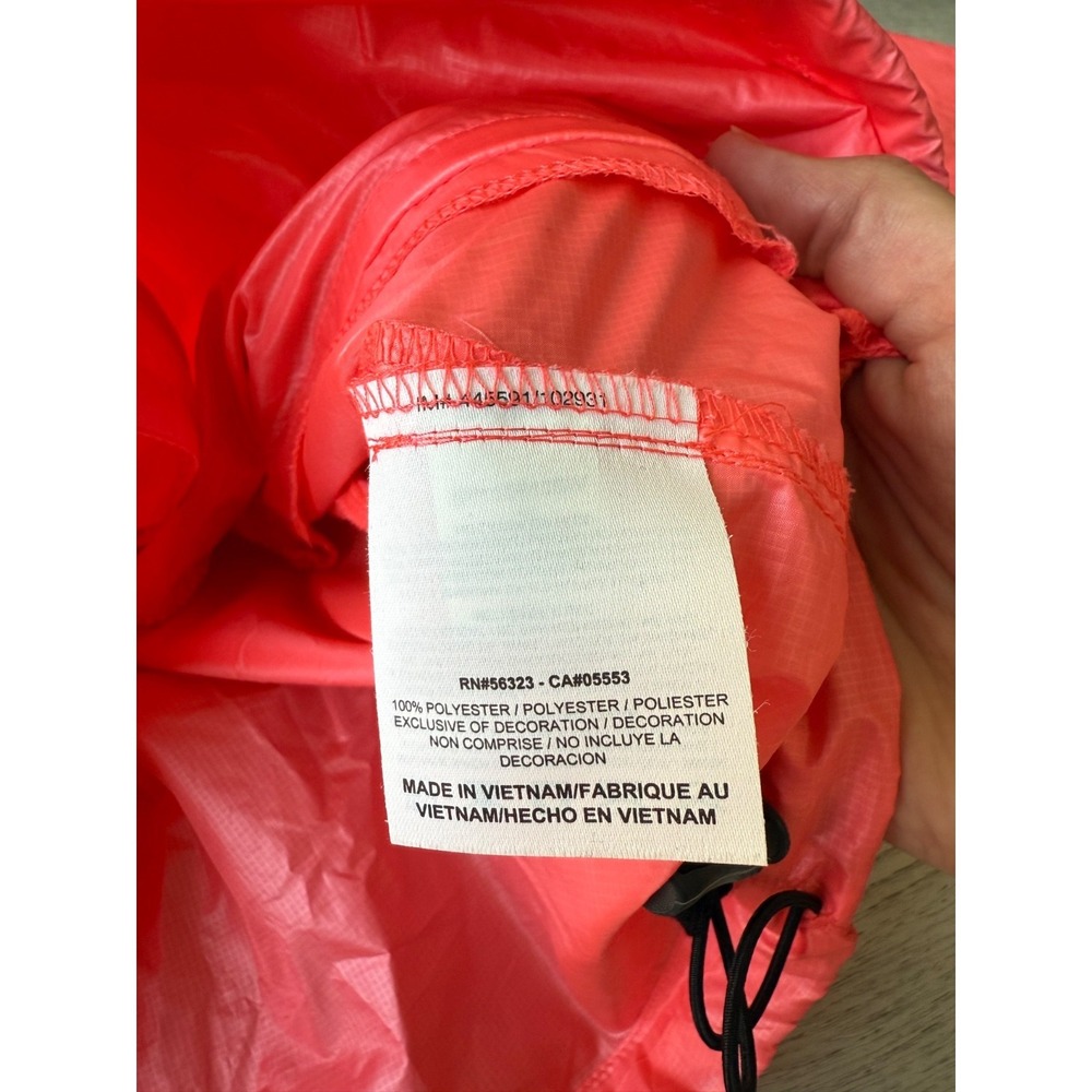 Nike Golf Pebble Beach Golf Link Full Zip Windbreaker | Pink | Womens Medium - Picture 11 of 15